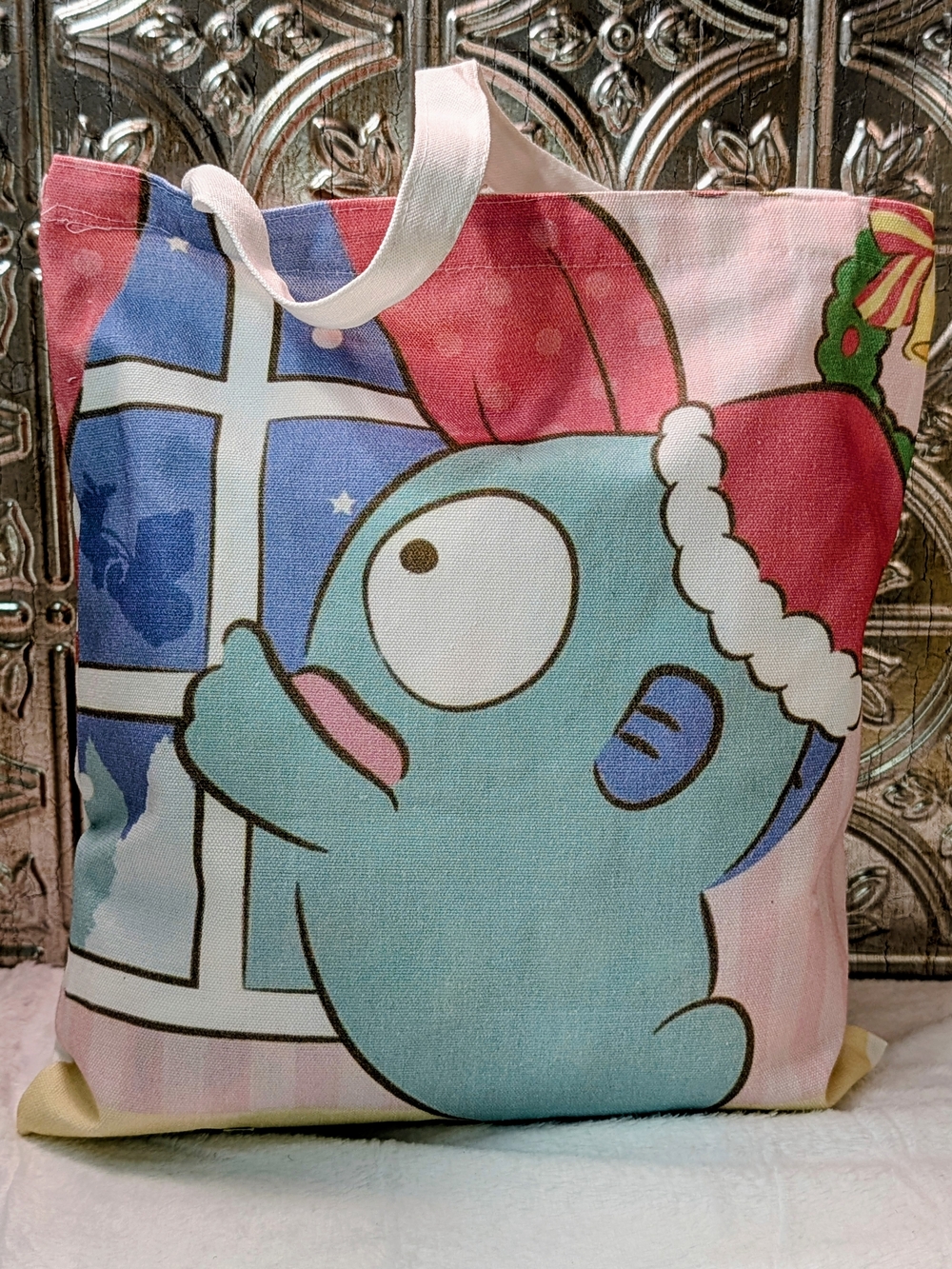 Sanrio Hangyodon Canvas Tote Bag